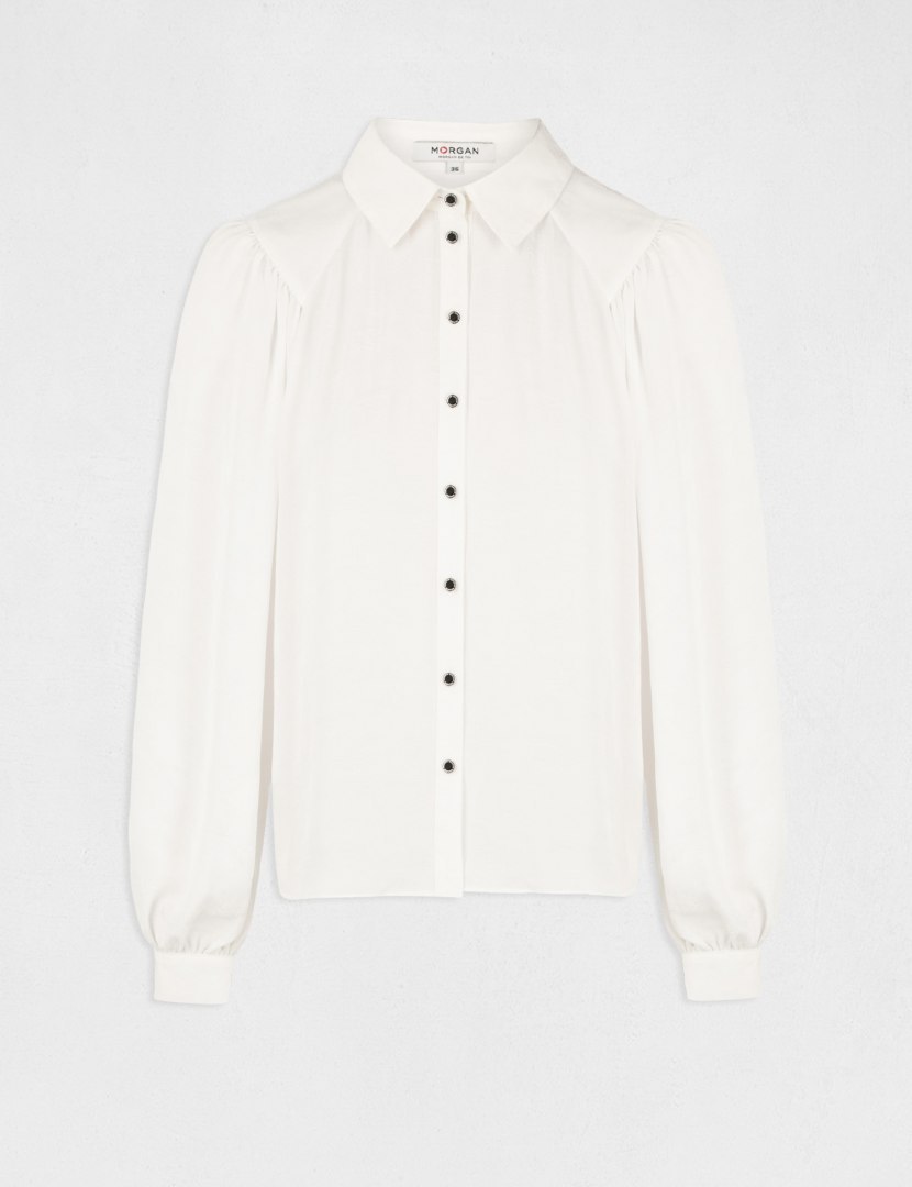 Morgan Shirt CARLITA OFF WHITE