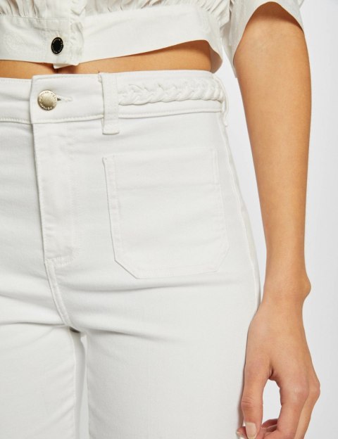 Morgan Spodnie PSEVEN OFF WHITE Morgan Spodnie PSEVEN OFF WHITE