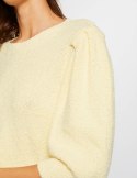 Morgan Sweater MIO JAUNE PAILLE