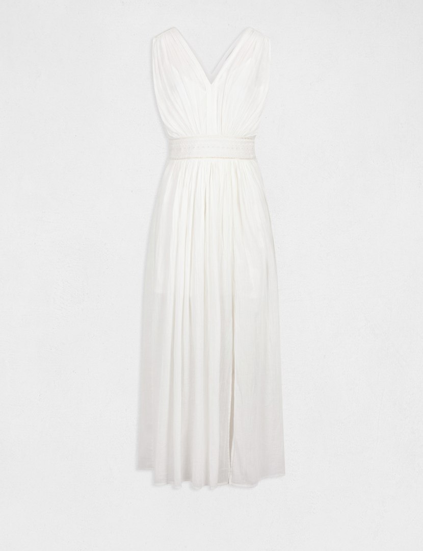 Morgan Dress RIBIZA OFF WHITE