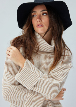 Lauren Vidal Sweater LVPLH1167 CAMEL