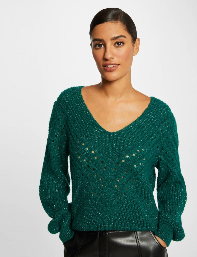 Morgan Sweater MKRIKRI VERT IMPERIAL