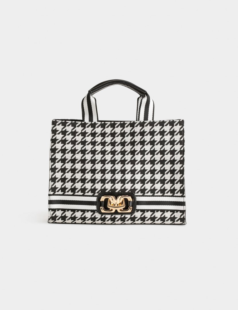 Morgan Handbag 2PPOUL NOIR/BEIGE