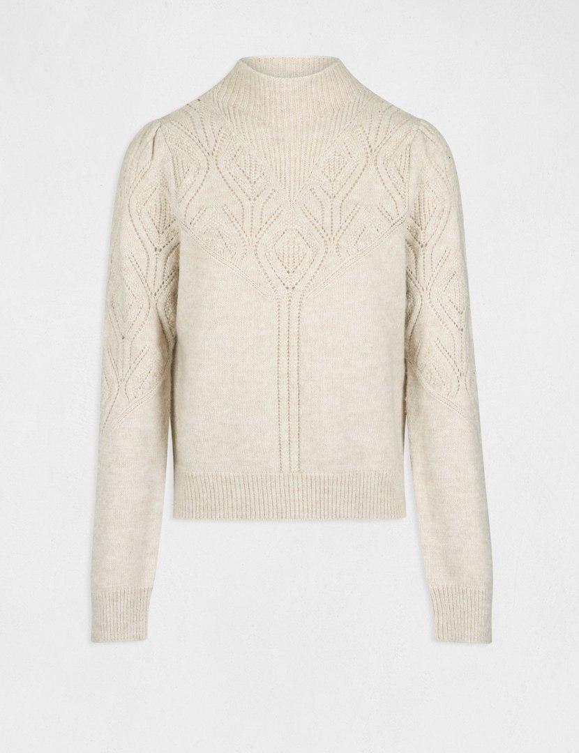 Morgan Sweater MAIDA BEIGE CHINE
