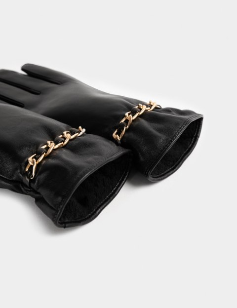 Morgan Rękawiczki 5GCHAIN NOIR
