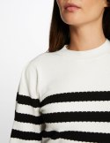 Morgan Sweater MJELY NOIR/OFF WHITE