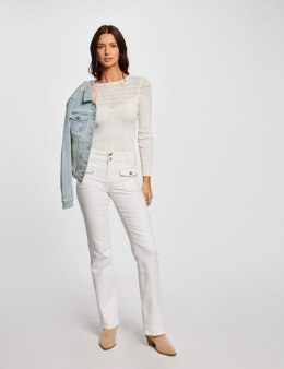 Morgan Pants POLEN2 OFF WHITE