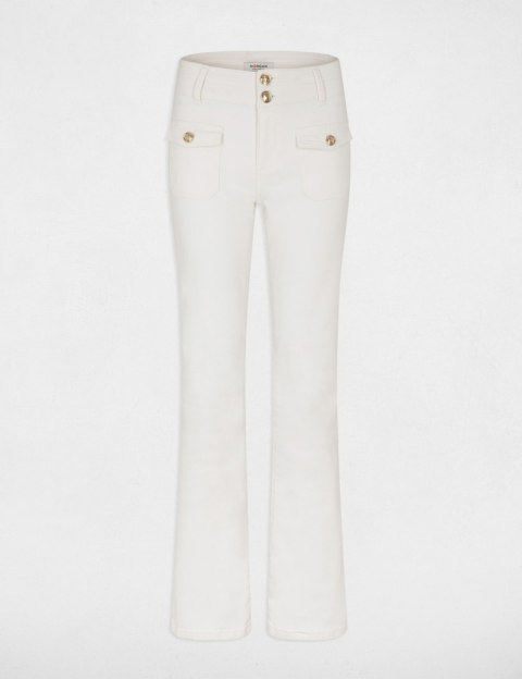 Morgan Spodnie POLEN2 OFF WHITE