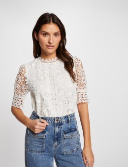 Morgan Bluzka OLAY OFF WHITE