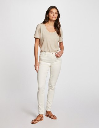 Morgan Spodnie PIOUBA OFF WHITE