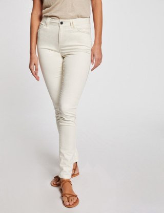 Morgan Spodnie PIOUBA OFF WHITE