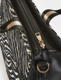 Morgan Handbag 2TIGRO NOIR/BEIGE