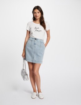 Morgan Skirt JAQUA JEAN BLEACHED