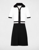 Morgan Dress RMICA OFF WHITE/NOIR