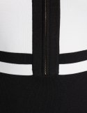 Morgan Dress RMICA OFF WHITE/NOIR