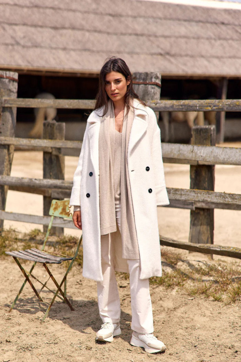 Lauren Vidal Coat LVASKA CREME