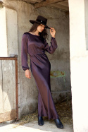 Lauren Vidal Dress LVKIMI RAISIN