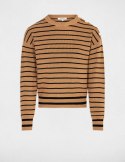 Morgan Sweater MARINO CAMEL/NOIR