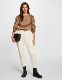 Morgan Sweater MARINO CAMEL/NOIR