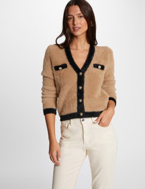 Morgan Sweater MOGUIN CAMEL/NOIR