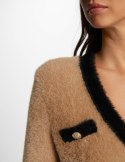 Morgan Sweater MOGUIN CAMEL/NOIR