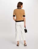 Morgan Sweter MOLIKA CAMEL/NOIR