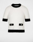 Morgan Sweater MOLIKA OFF WHITE/NOIR