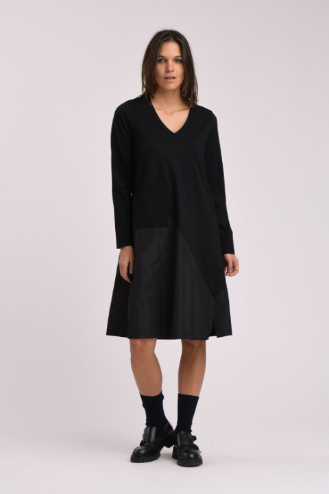 Humility Dress HI-RO-CALICO NOIR