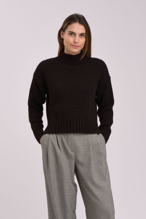 Humility Sweter HI-PU-CURT CHOCOLAT