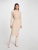 Morgan Sukienka RMORINE BEIGE CHINE