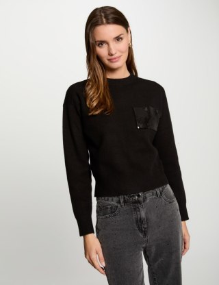 Morgan Sweater MPOCKET NOIR
