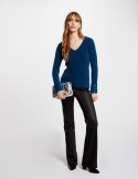 Morgan Sweter MOOVE BLEU CANARD