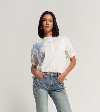 Artigli Blouse BL001777 PANNA