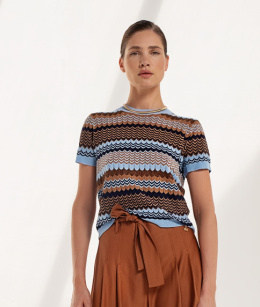 Artigli Sweater MA001933 BLU CAM CORD
