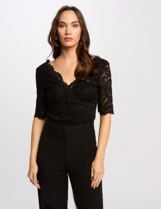 Morgan Blouse TANGO NOIR