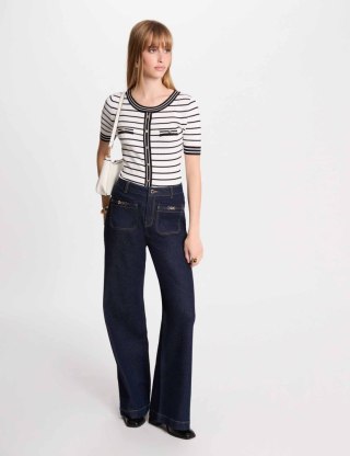 Morgan Sweter MGABI OFF WHITE