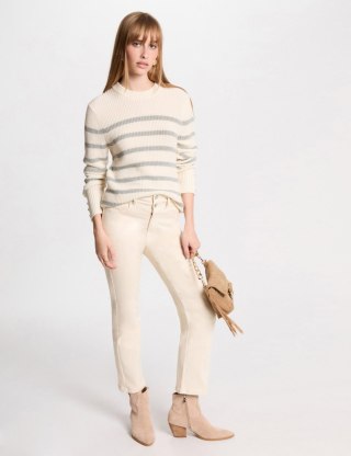 Morgan Sweater MISHAK IVOIRE/GRIS