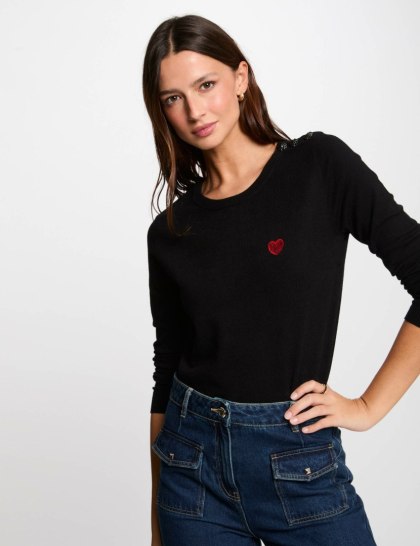 Morgan Sweater MKISS NOIR