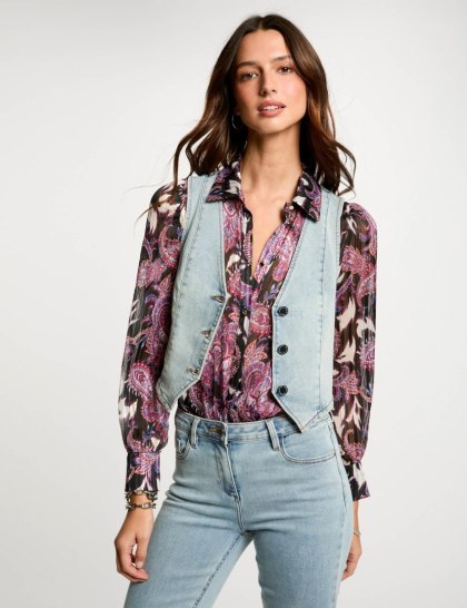 Morgan CFLA JEAN BLEACHED