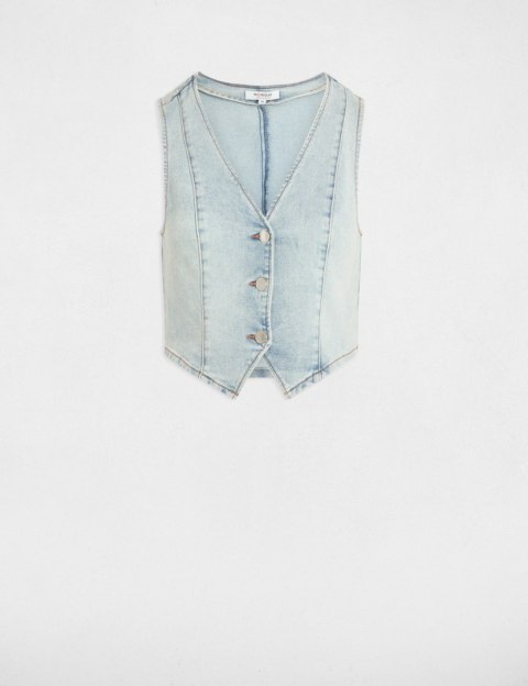Morgan Kamizelka CFLA JEAN BLEACHED Morgan Kamizelka CFLA JEAN BLEACHED