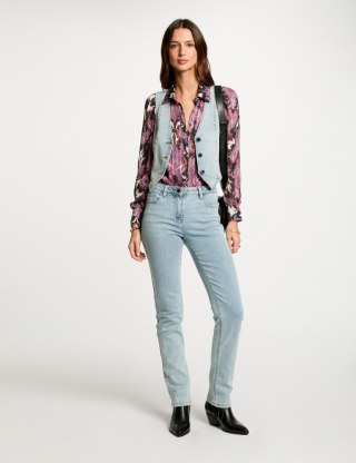 Morgan Kamizelka CFLA JEAN BLEACHED
