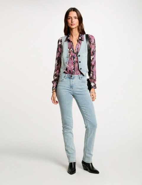 Morgan Kamizelka CFLA JEAN BLEACHED Morgan Kamizelka CFLA JEAN BLEACHED