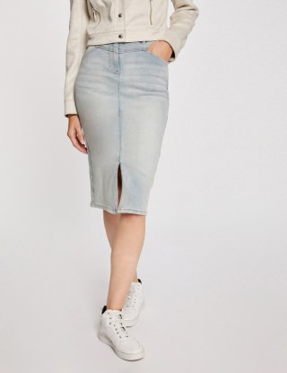 Morgan Skirt JAPA JEAN BLEACHED