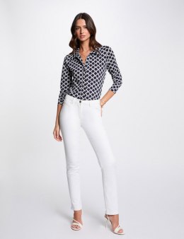 Morgan Pants PETROI1 OFF WHITE
