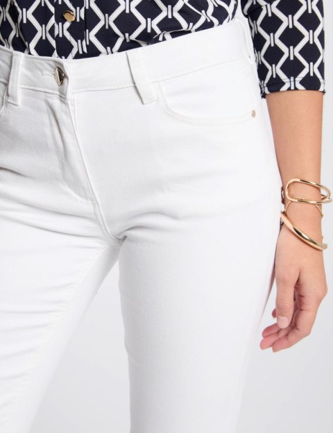 Morgan Pants PETROI1 OFF WHITE