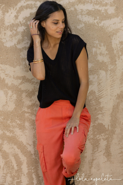 Lola Espeleta Blouse LETS307S25 BLACK