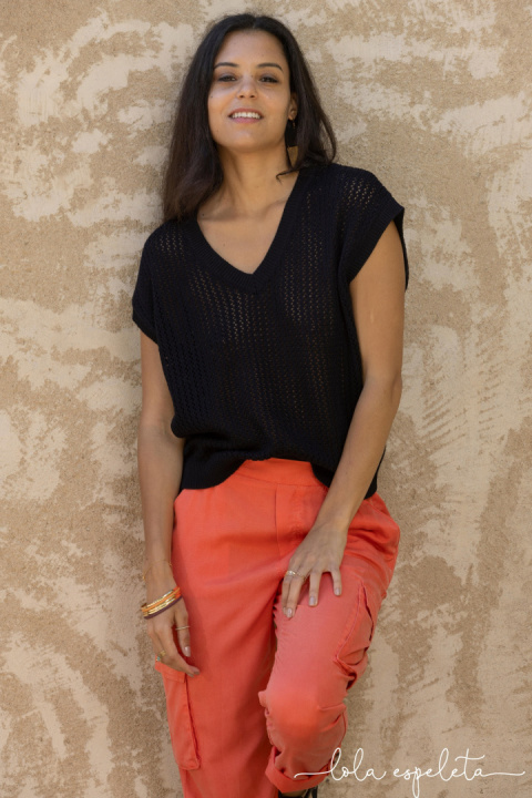 Lola Espeleta Blouse LETS307S25 BLACK