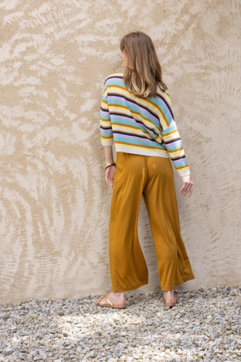 Lola Espeleta Sweter LEPU623S25 STRIPES