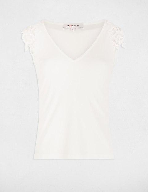 Morgan Bluzka DELLA M OFF WHITE