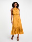 Morgan Sukienka RAMAGE SAFRAN